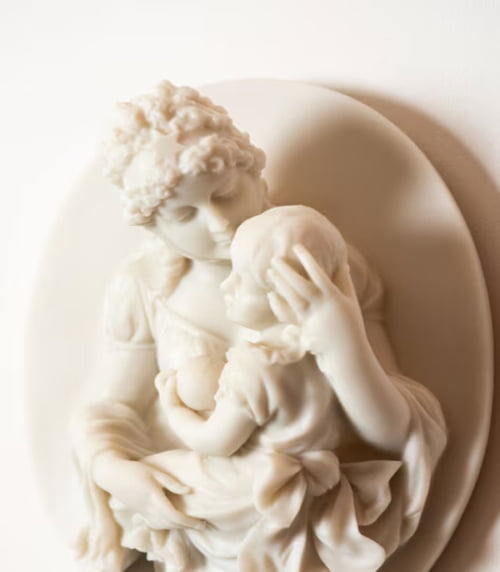 Purity Mother & Child Wall Plate